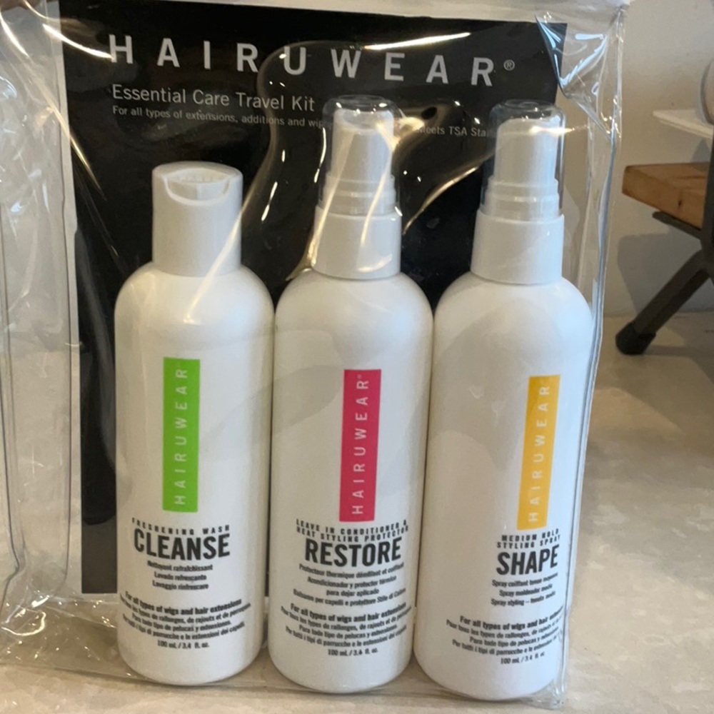 Hairuwear Essential Care Travel Kit